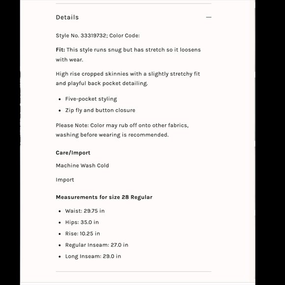 Free People High Rise White Jeans - Picture 7 of 9